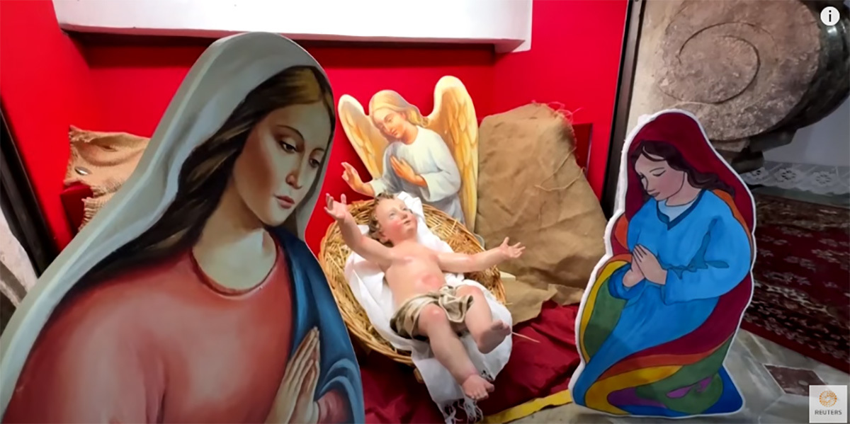 “Church Controversy: Italian Catholic Church Sparks Debate with Progressive Nativity Scene”